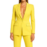 Ensemble blazer et pantalon pour femme tendance