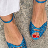 GOLDEN BRAIDED SANDALS