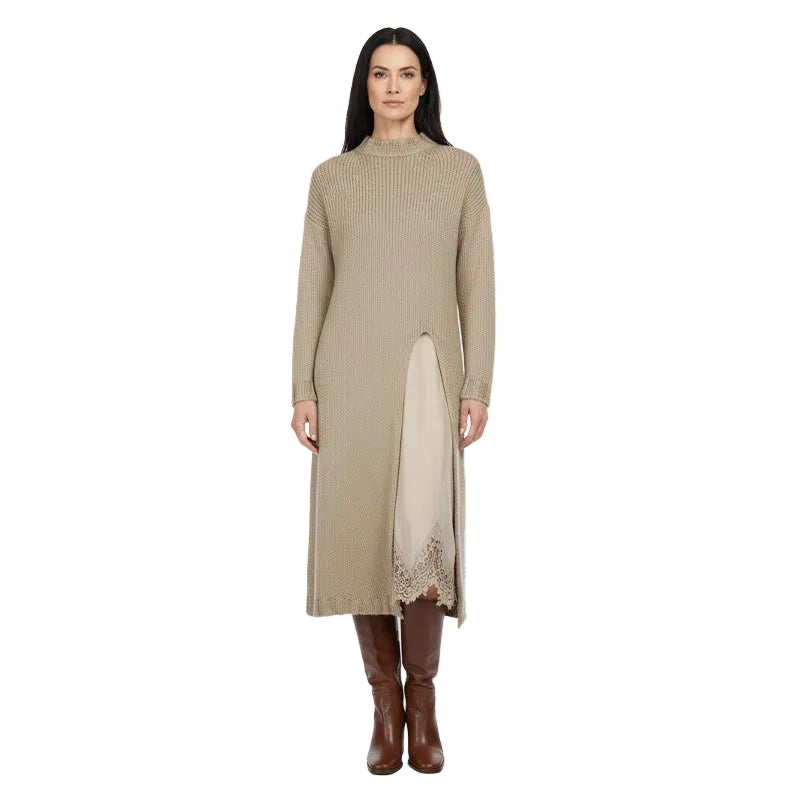 Françoise™ | Ensemble robe + pull chaud et élégant