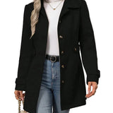 Zomerjas Dames Trenchcoat Ceintuur Getailleerd Tussenseizoen