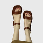LEATHER ORTHOPEDIC SANDALS