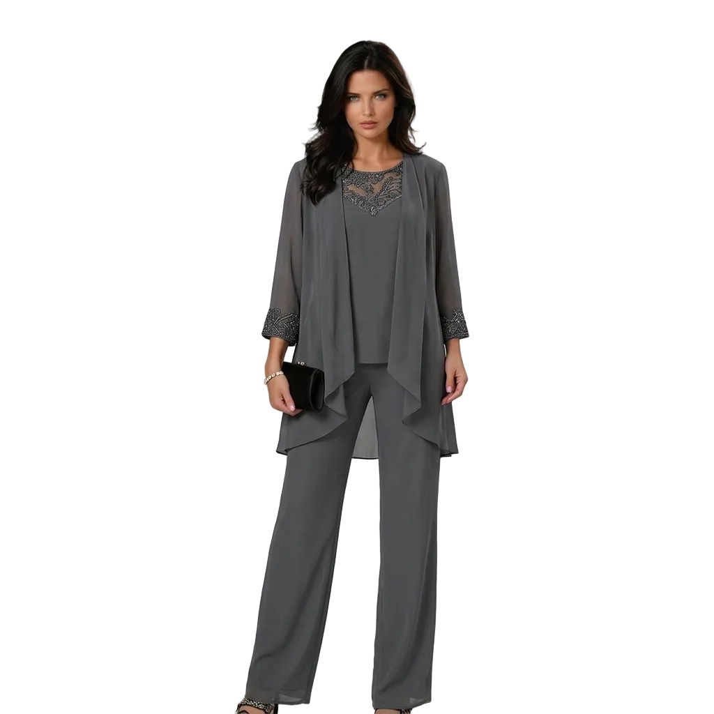 Iva | Conjunto Elegante de Tres Piezas