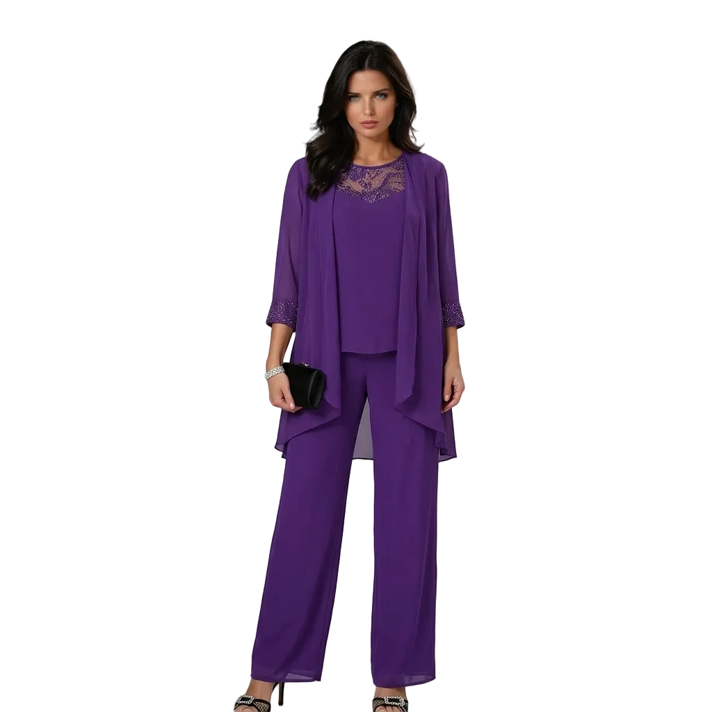 Iva | Conjunto Elegante de Tres Piezas