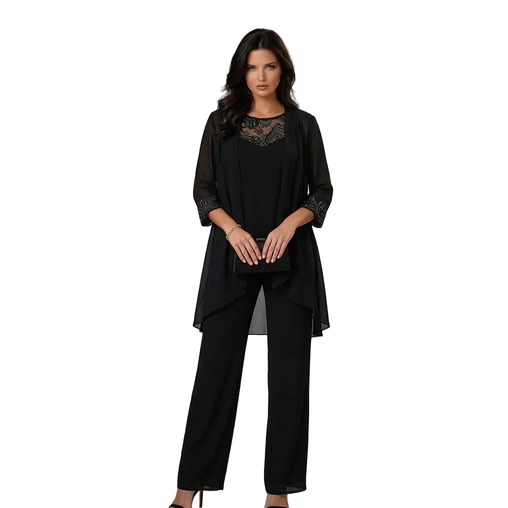 Iva | Conjunto Elegante de Tres Piezas