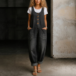DENIM OVERALL JUMPSUIT