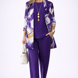PURPLE THREE-PIECE SET