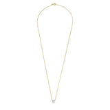 14K GOLD MOISSANITE NECKLACE