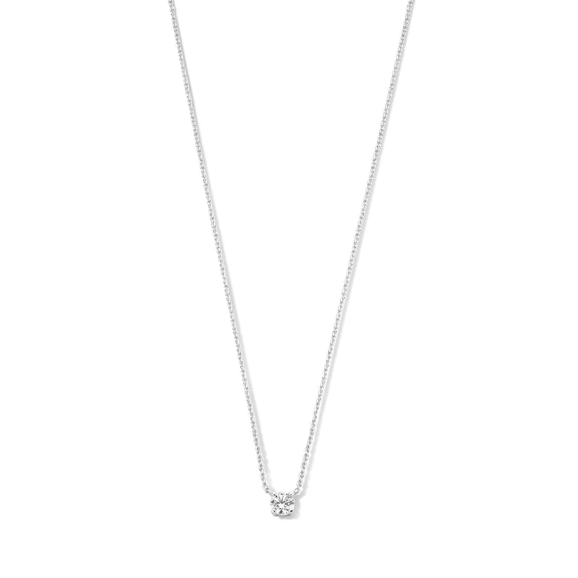 14K GOLD MOISSANITE NECKLACE