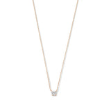 14K GOLD MOISSANITE NECKLACE