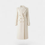 Riche | Cappotto lungo donna incrociato in tweed