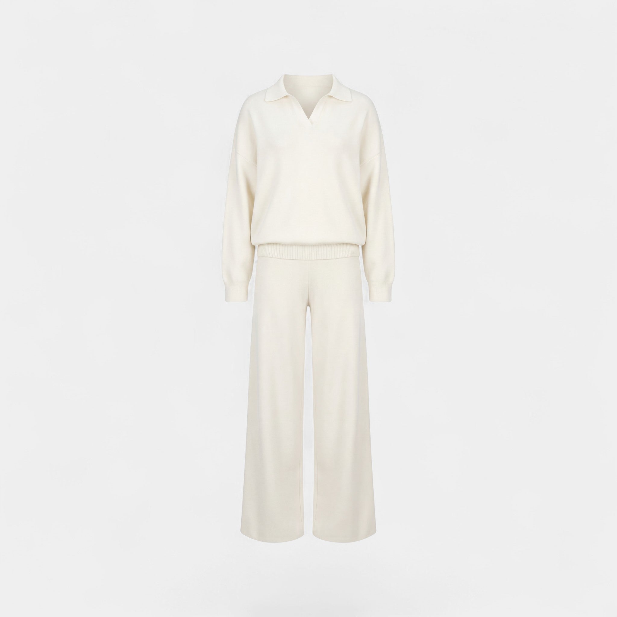 Claire Mode | Completo in maglia a due pezzi per donna