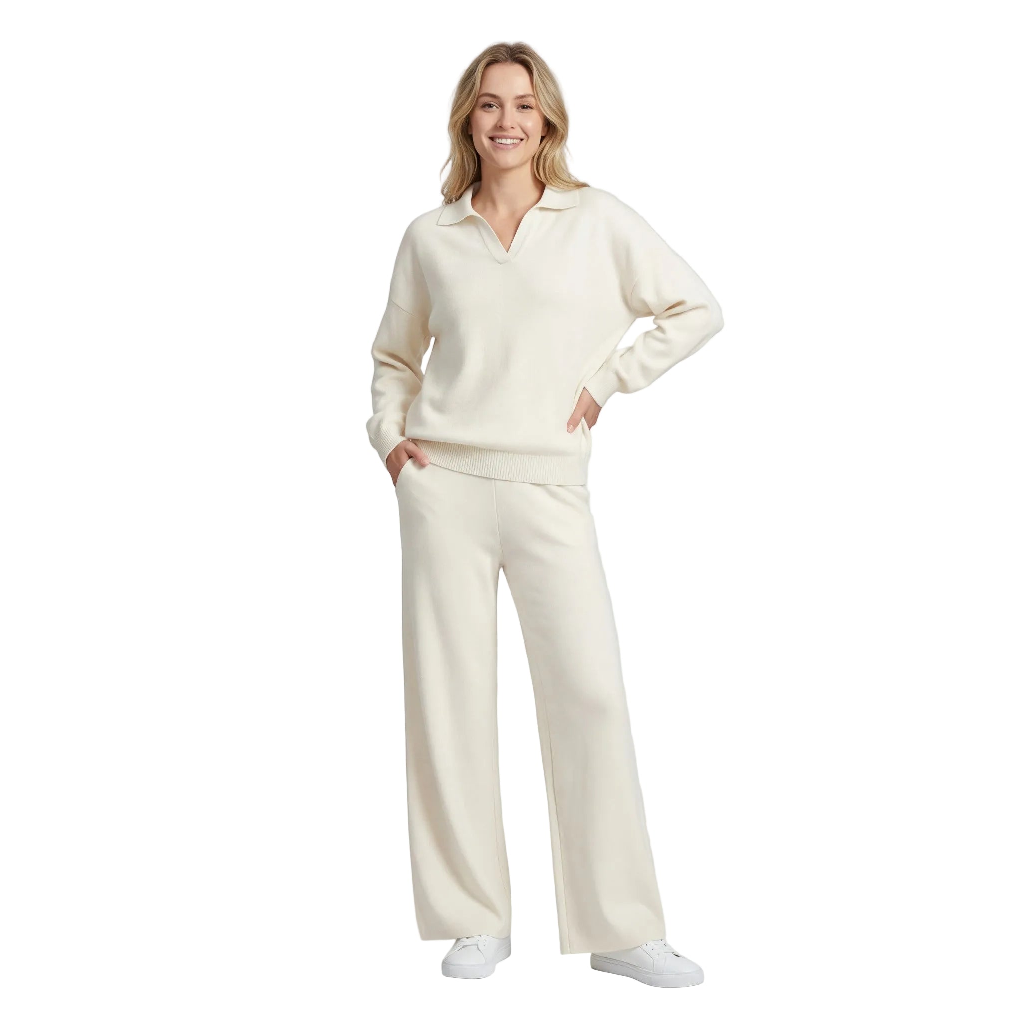 Claire Mode | Completo in maglia a due pezzi per donna