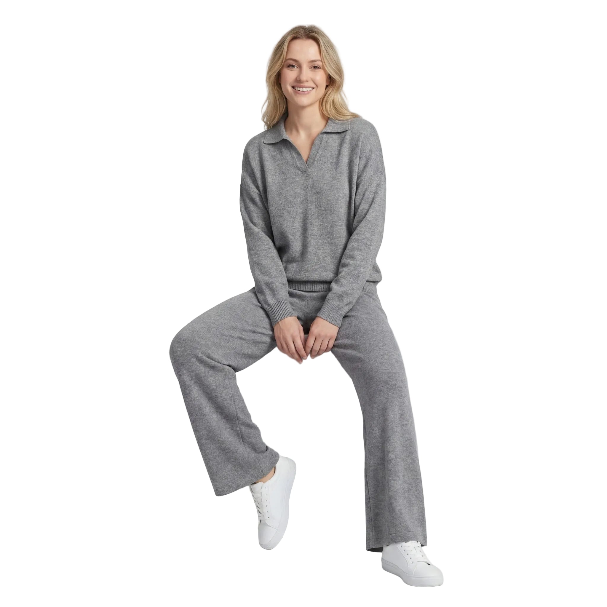 Claire Mode | Completo in maglia a due pezzi per donna