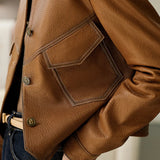 ELEGANT LEATHER JACKET