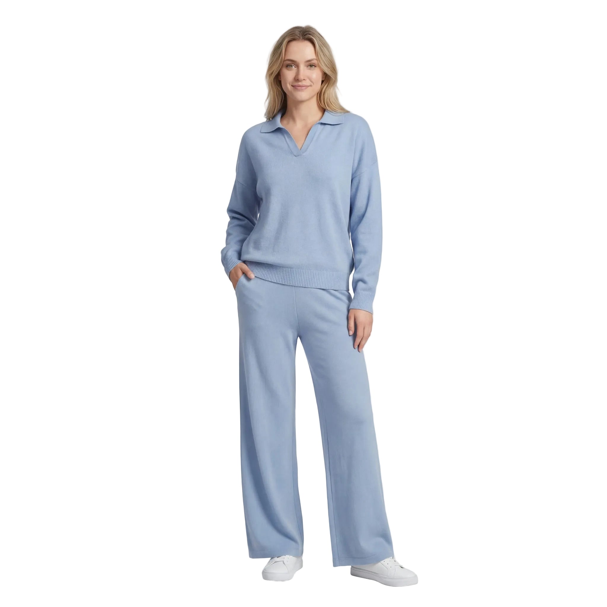 Claire Mode | Completo in maglia a due pezzi per donna