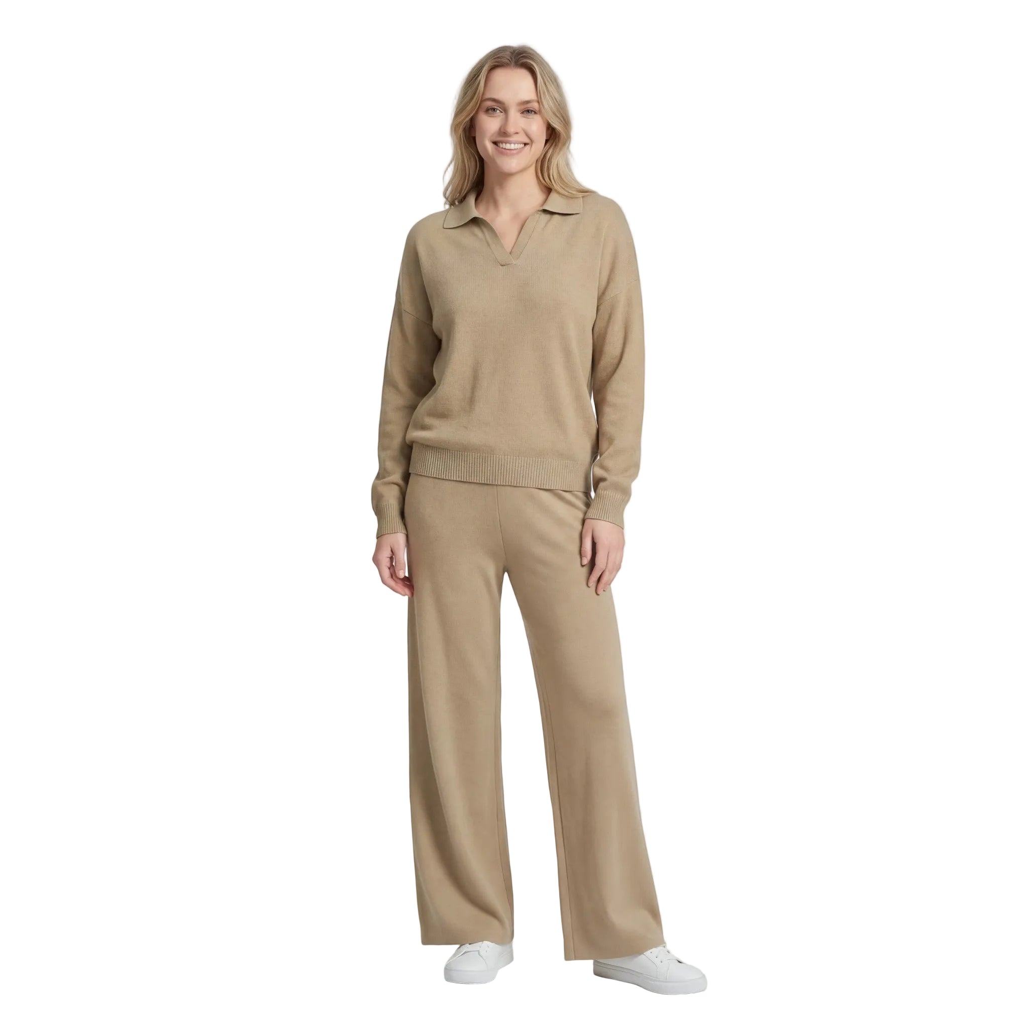 Claire Mode | Completo in maglia a due pezzi per donna