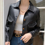 ELEGANT LEATHER JACKET