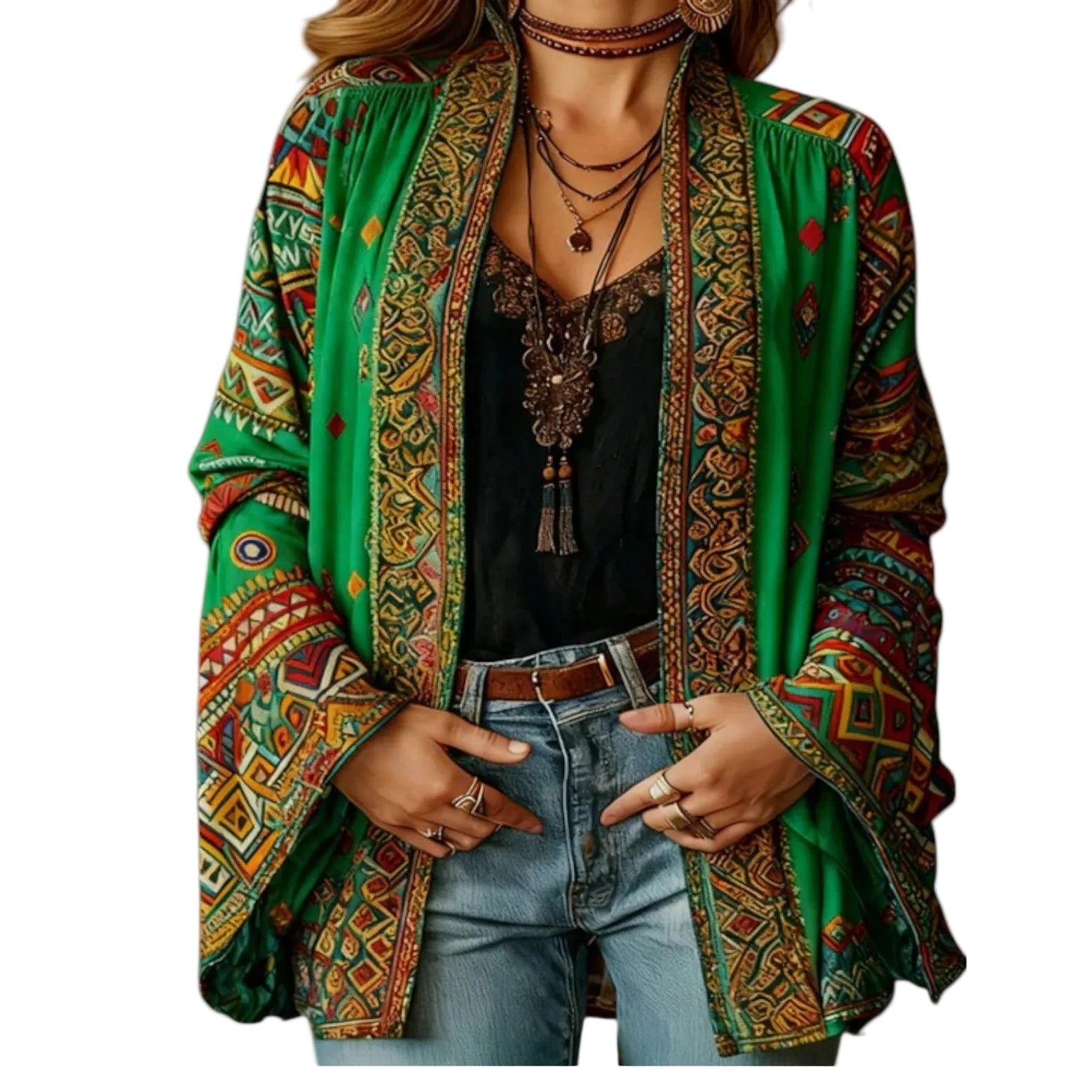 Charlotte™ Cardigan bohémien ricamato