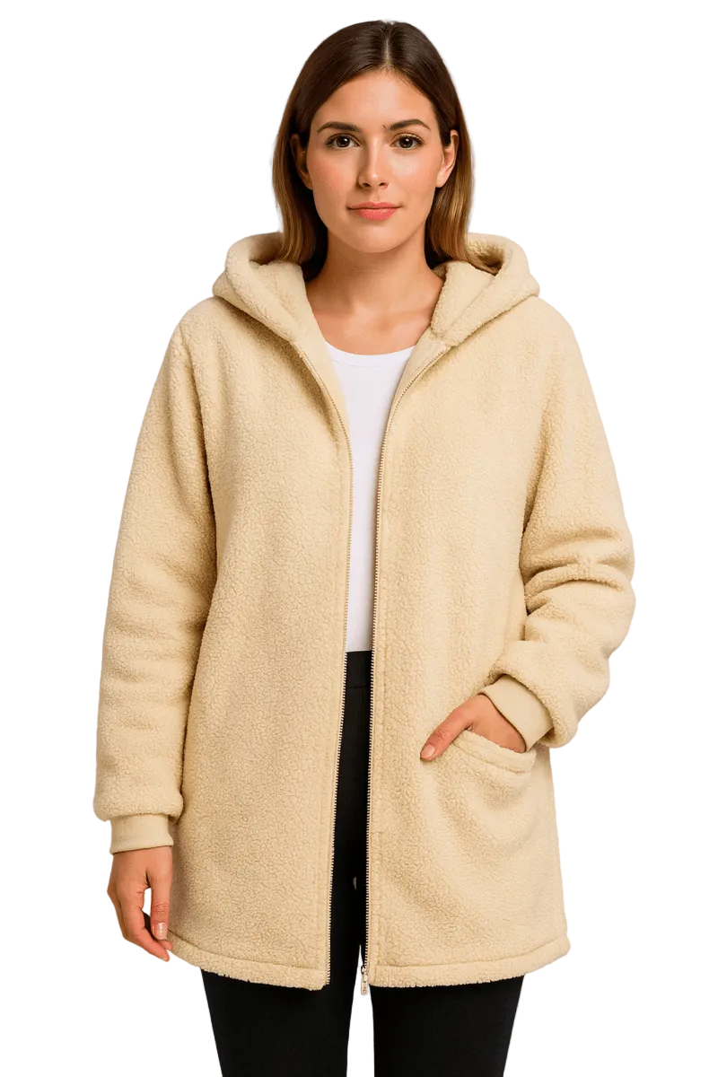 Jane | Ultra Comfy Teddy Coat — Final Edit