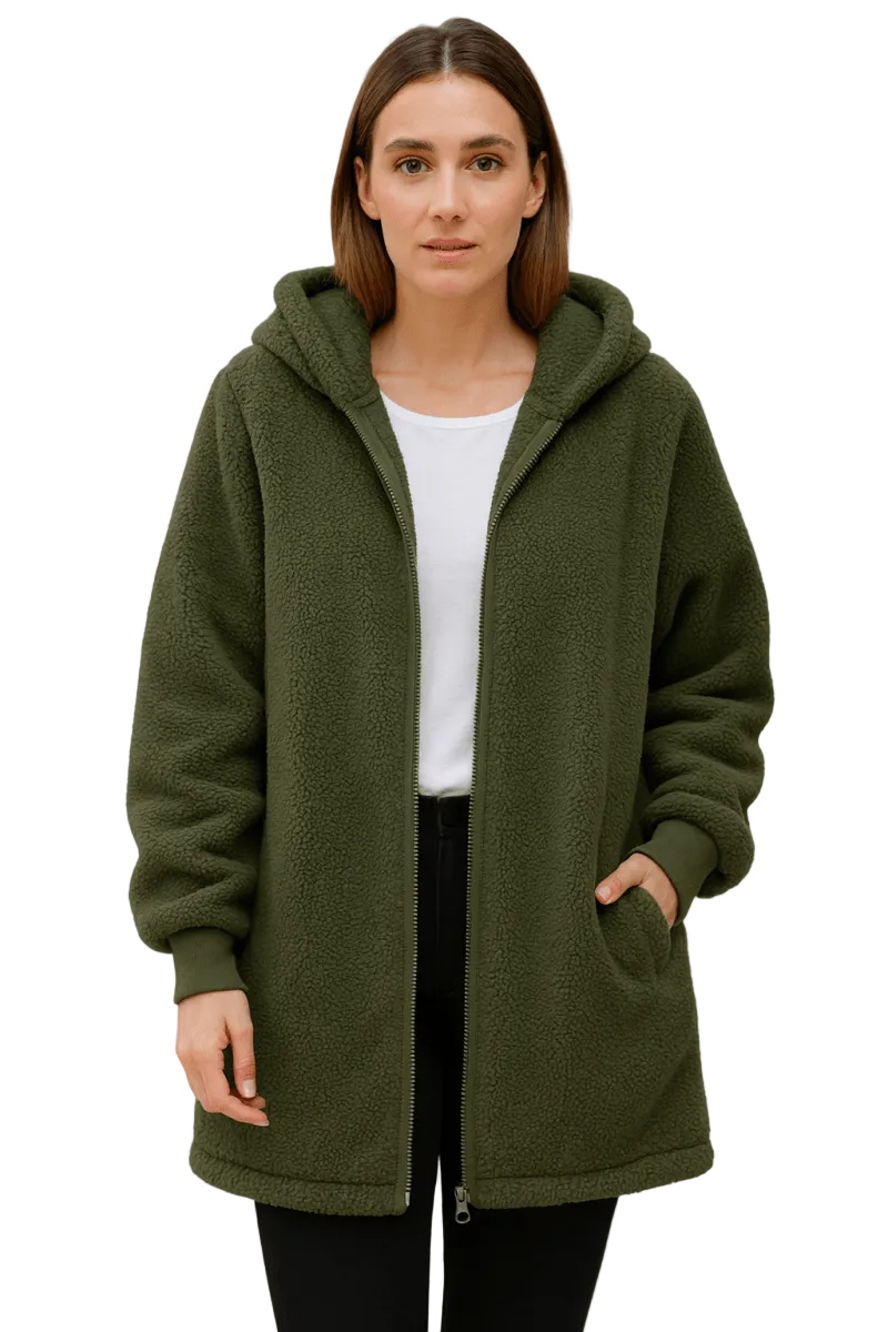 Jane | Ultra Comfy Teddy Coat — Final Edit