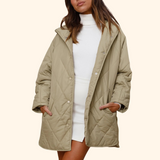 PADDED HOODED COAT
