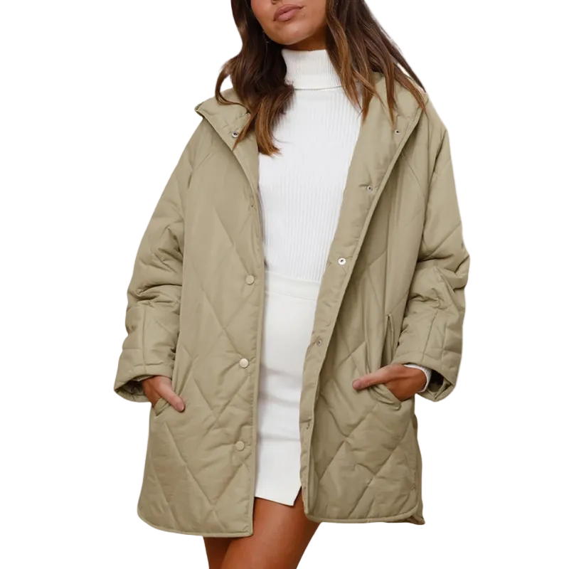 PADDED HOODED COAT
