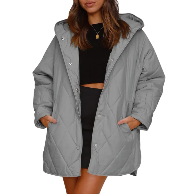 PADDED HOODED COAT
