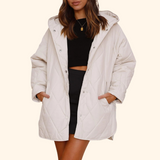 PADDED HOODED COAT