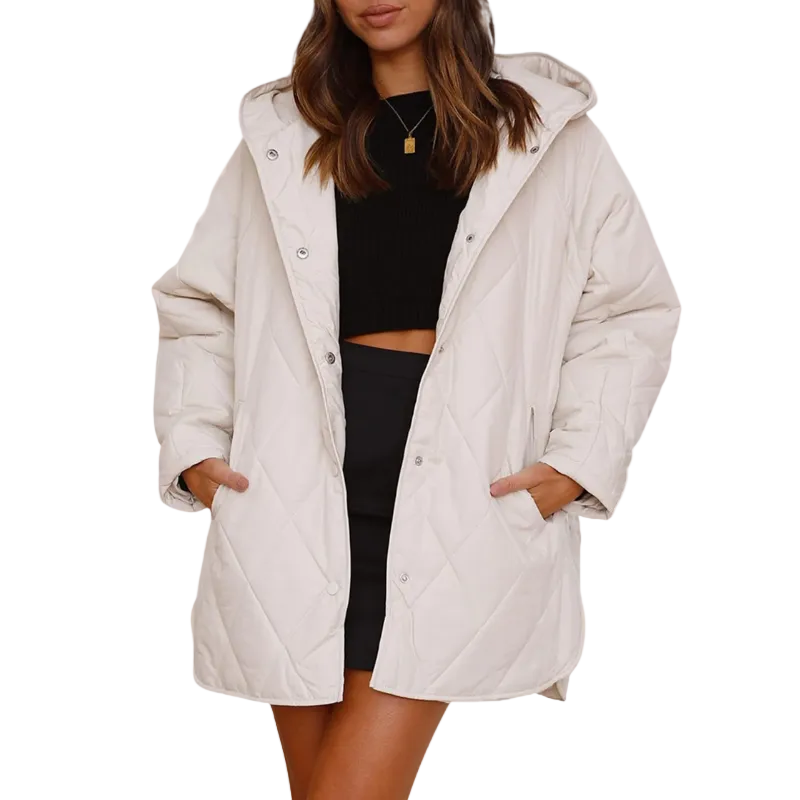 PADDED HOODED COAT