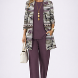 PLUM PURPLE THREE-PIECE SET