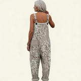 GREY PRINTED COMFORT JUMPSUIT 1