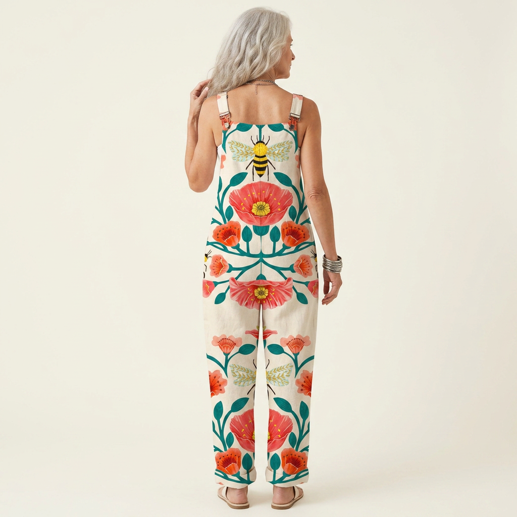 PRINTED COMFORT JUMPSUIT 9