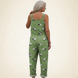 PRINTED COMFORT JUMPSUIT 38