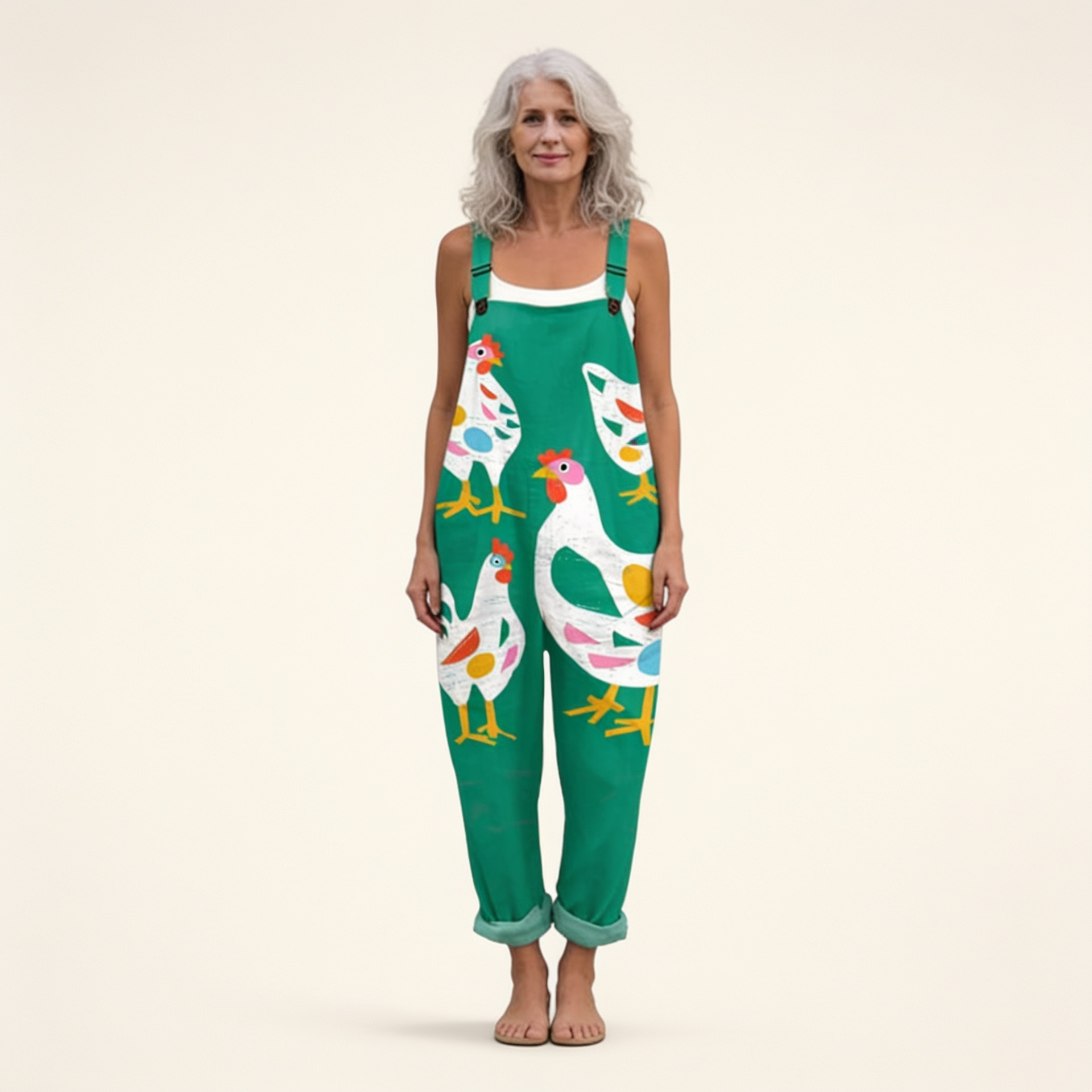 PRINTED COMFORT JUMPSUIT 13