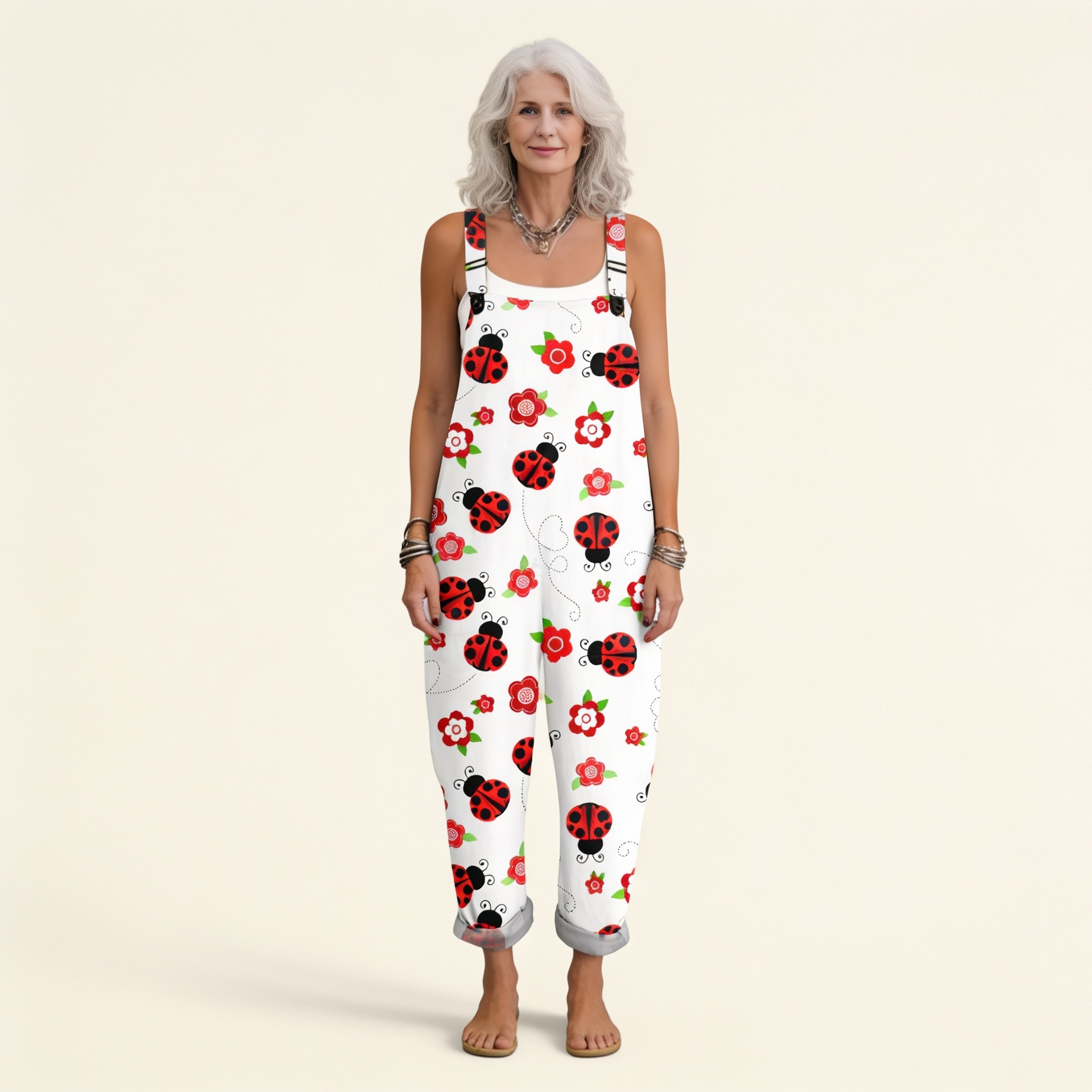 PRINTED COMFORT JUMPSUIT 17