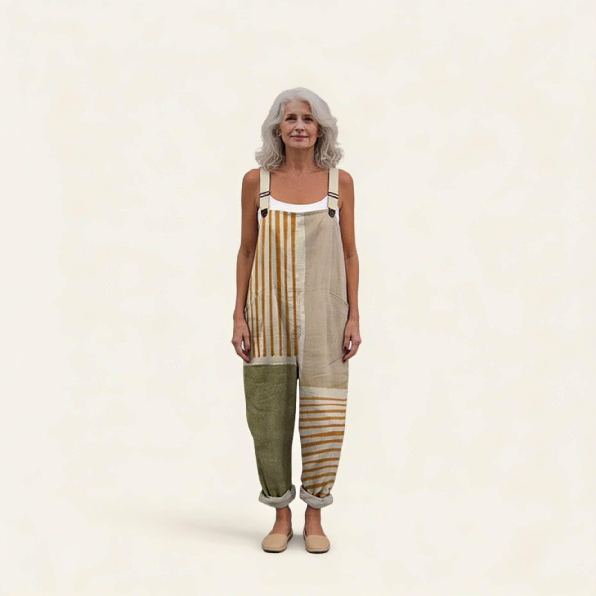 PRINTED COMFORT JUMPSUIT 34