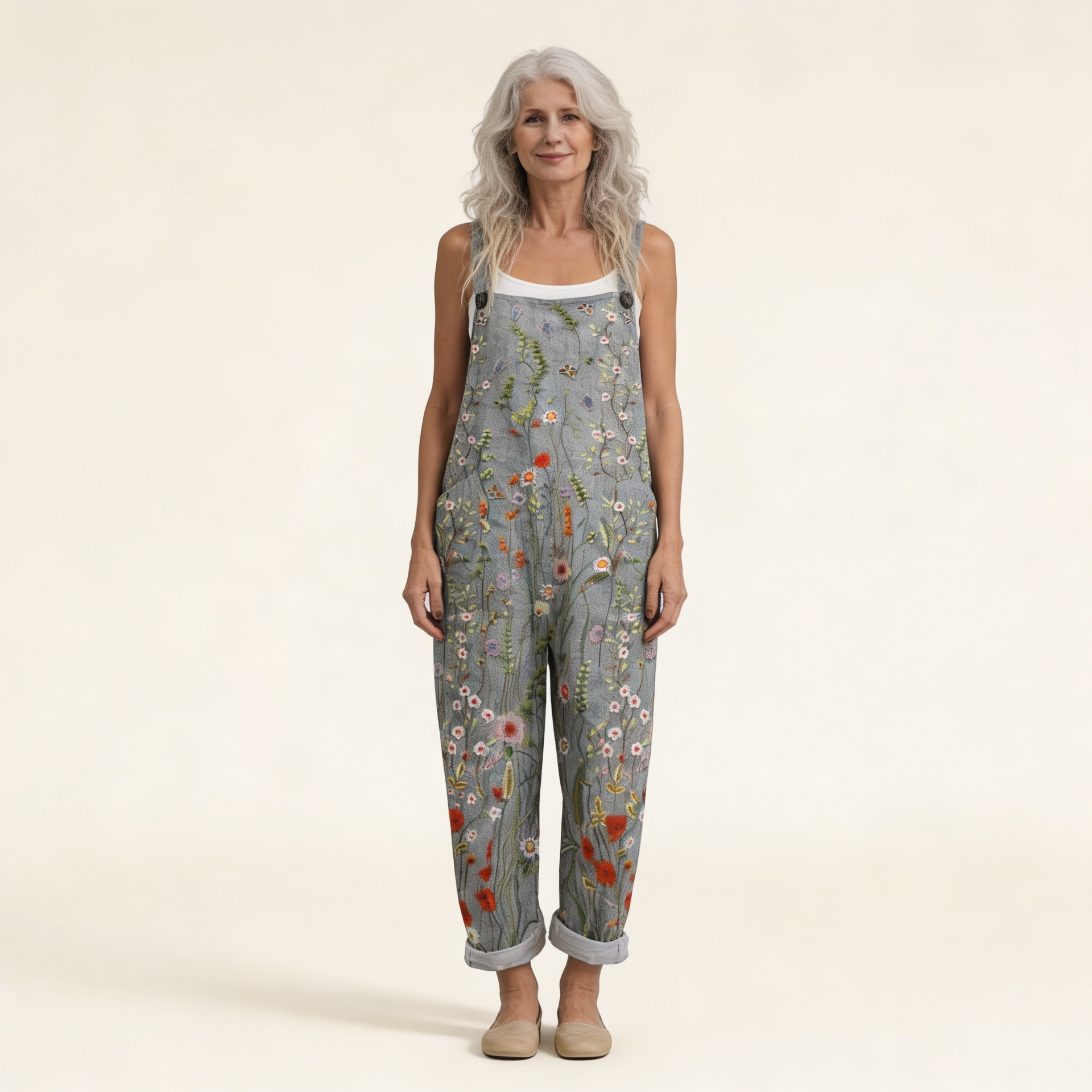 PRINTED COMFORT JUMPSUIT 37