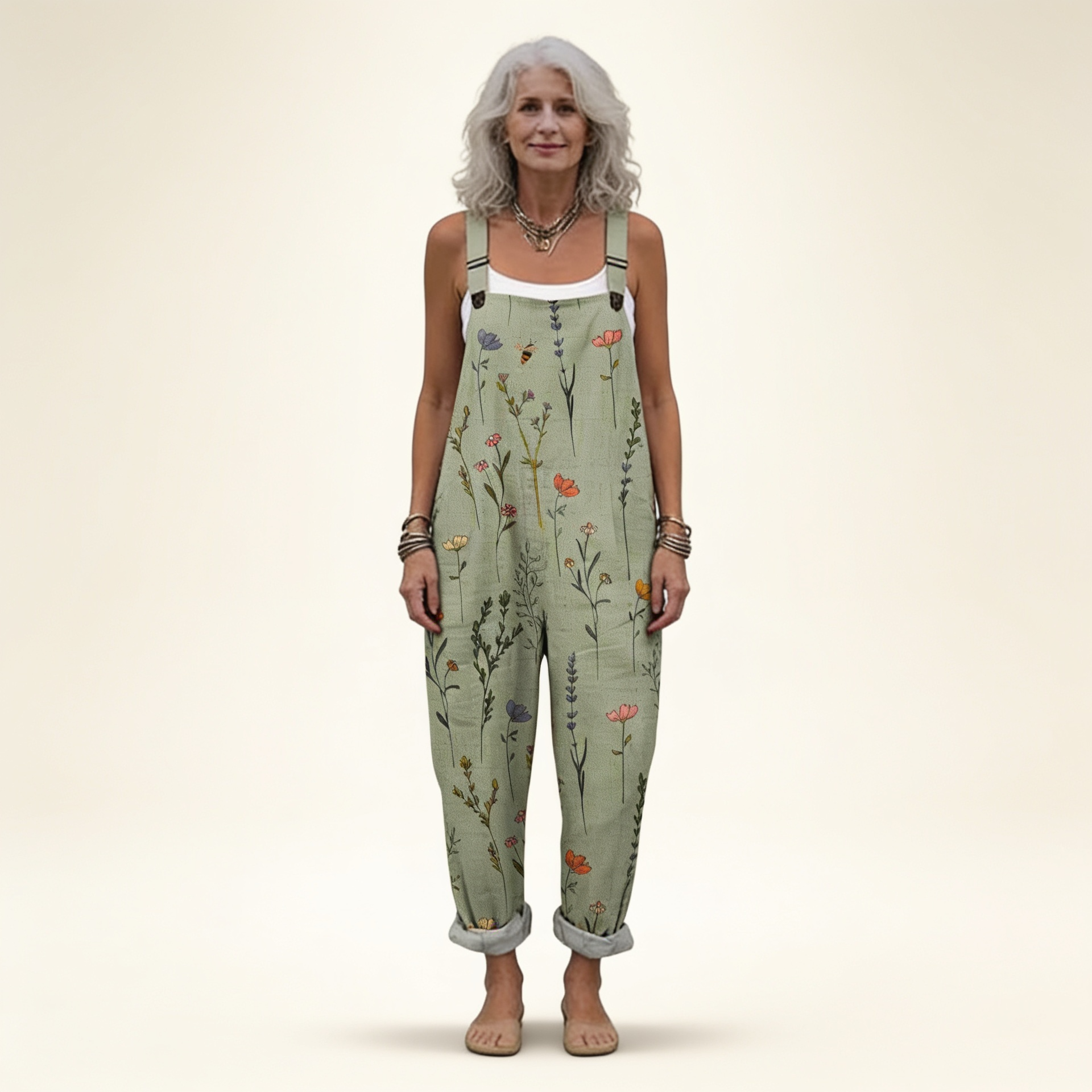 PRINTED COMFORT JUMPSUIT 35