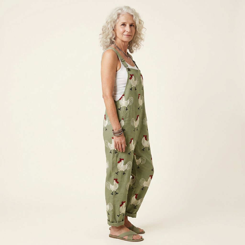 PRINTED COMFORT JUMPSUIT 11