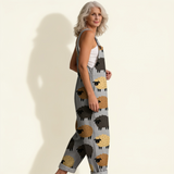 PRINTED COMFORT JUMPSUIT 8