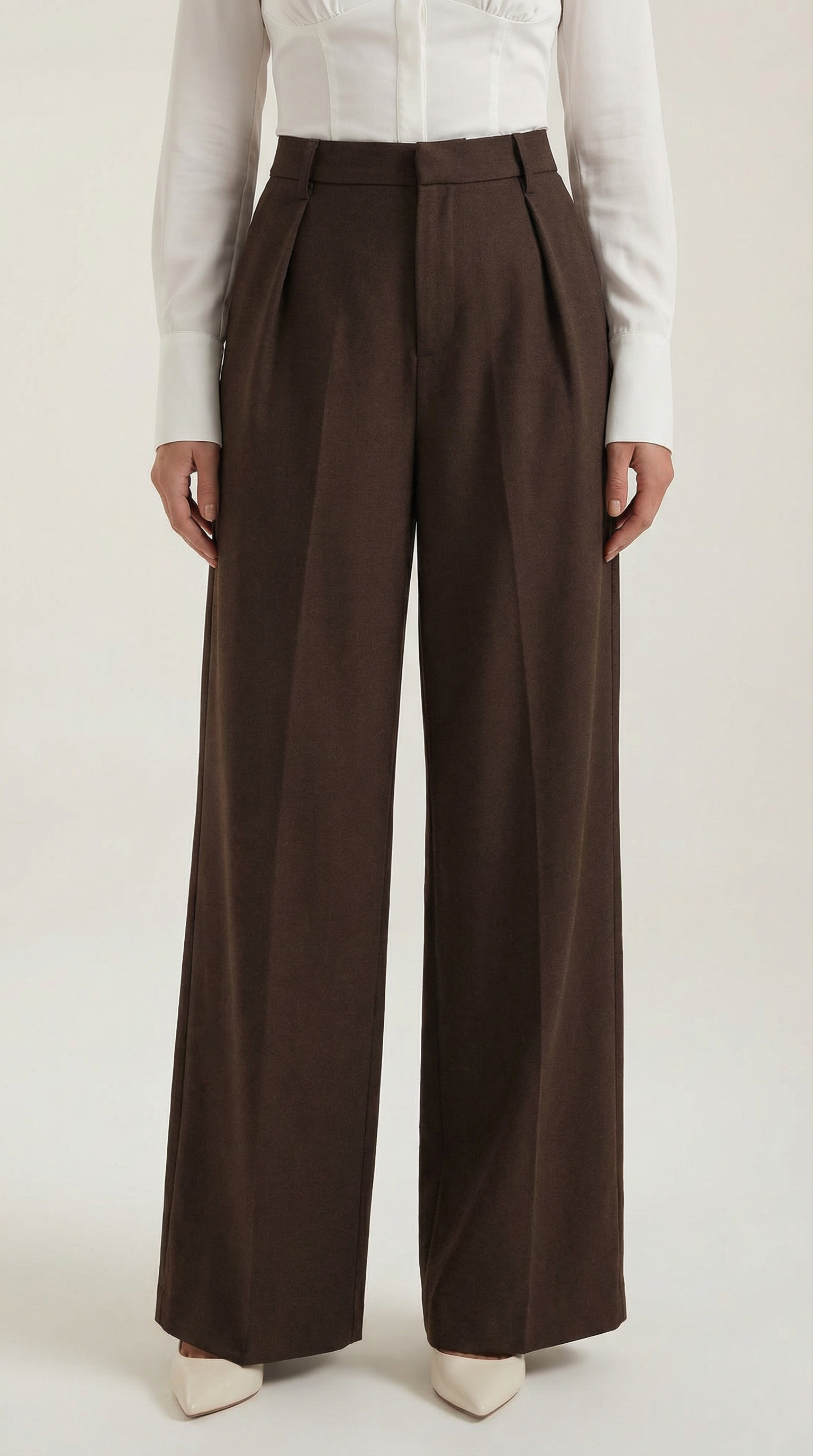 Hazel Wide-Leg Trousers