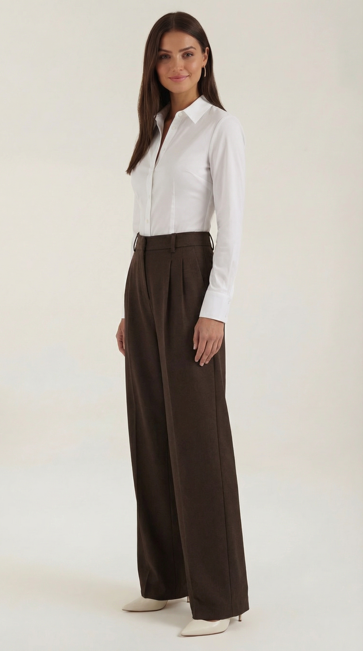 Hazel Wide-Leg Trousers