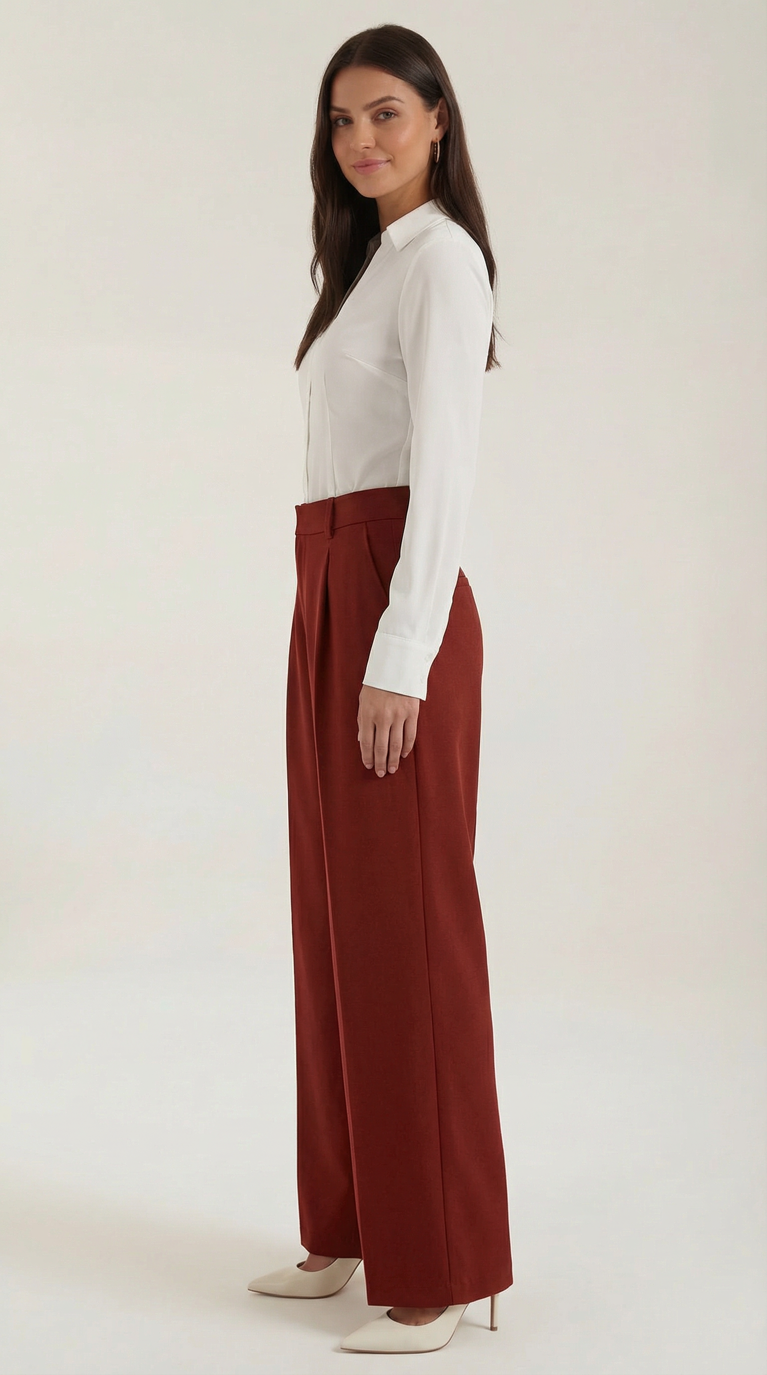 Hazel Wide-Leg Trousers