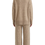 Jean Knit Turtleneck Sweater and Pants Set