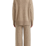 Jean Knit Turtleneck Sweater and Pants Set
