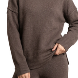 Jean Knit Turtleneck Sweater and Pants Set