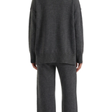 Jean Knit Turtleneck Sweater and Pants Set