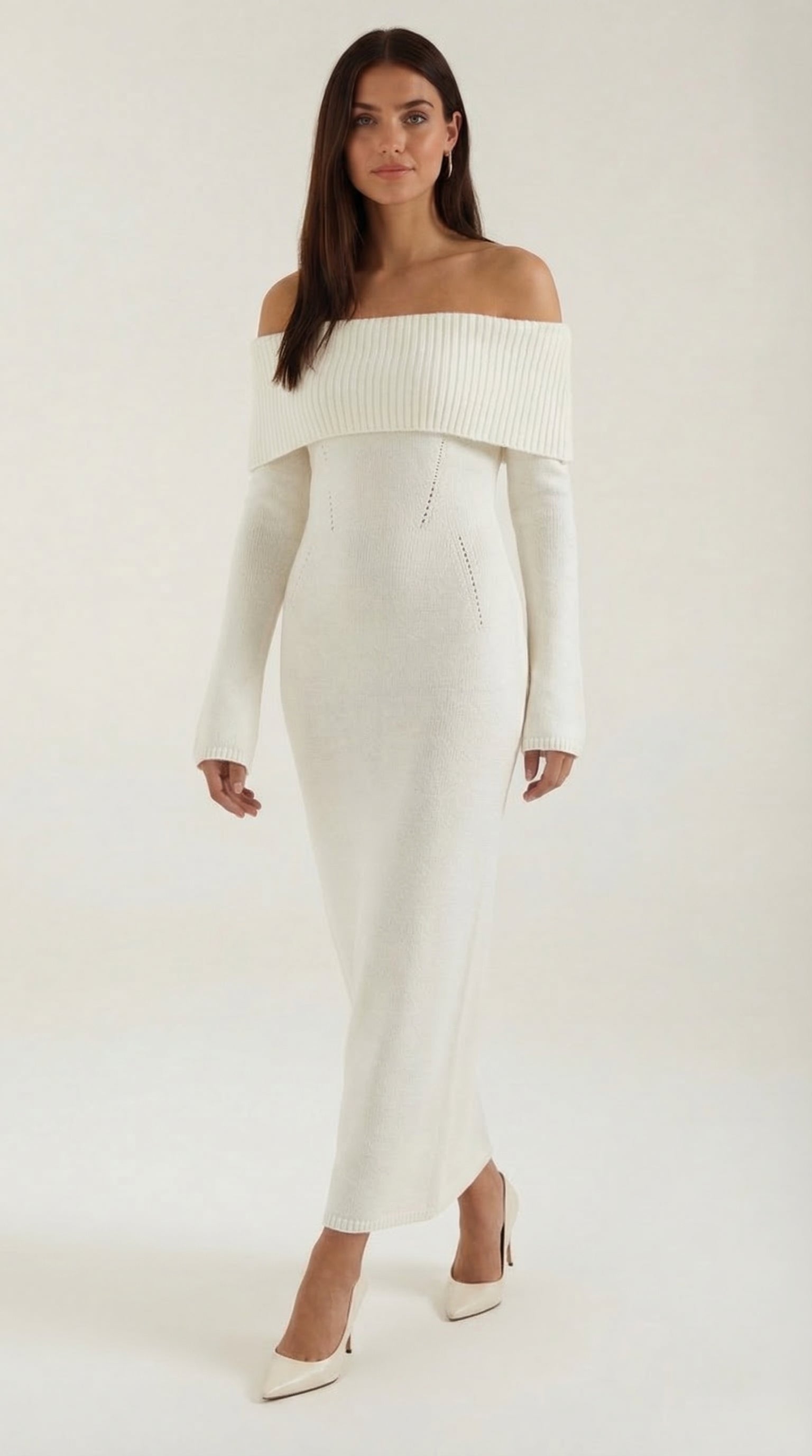 Quinlan Maxi Off-Shoulder Bodycon Dress