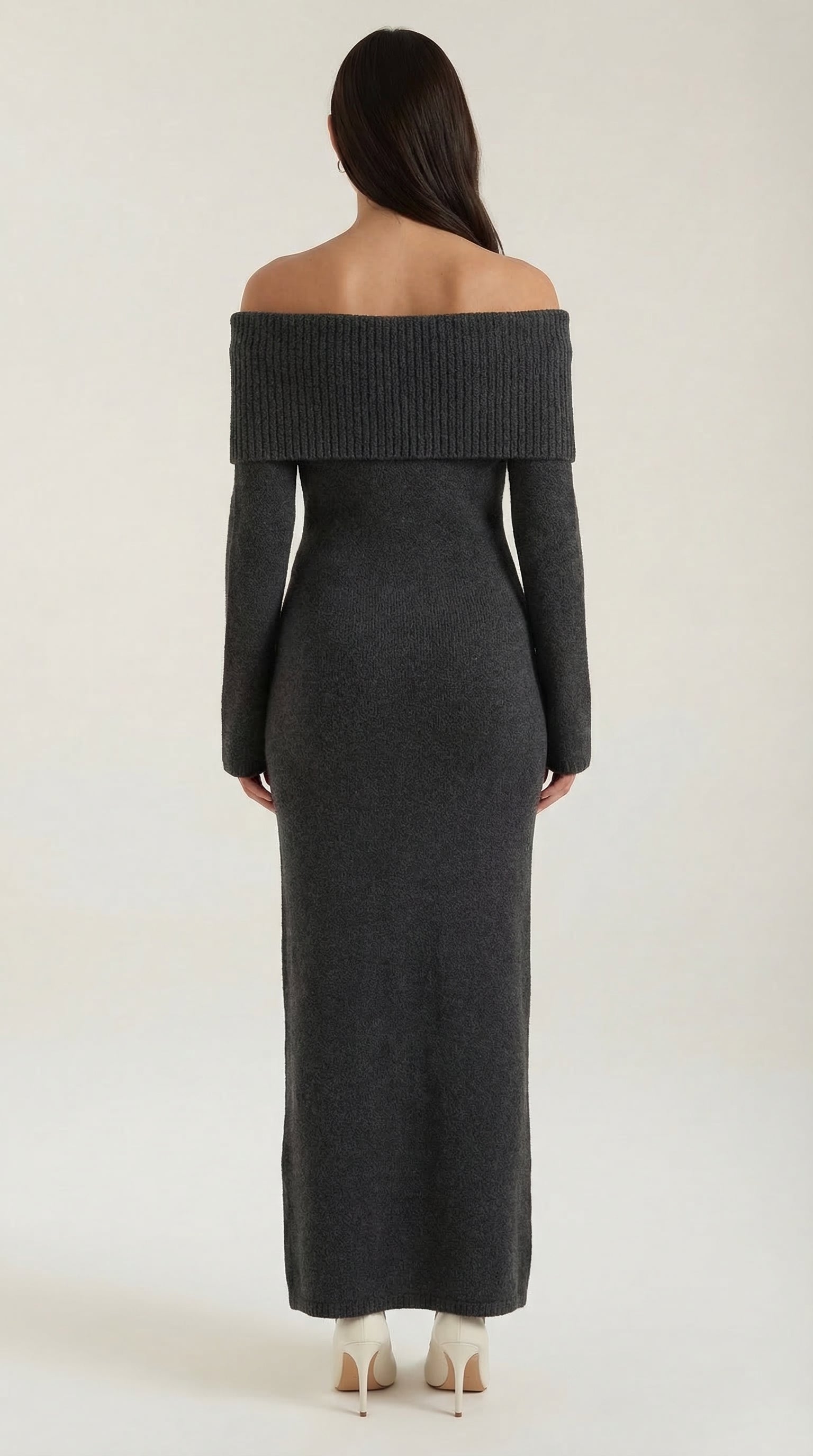 Quinlan Maxi Off-Shoulder Bodycon Dress