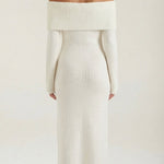 Quinlan Maxi Off-Shoulder Bodycon Dress